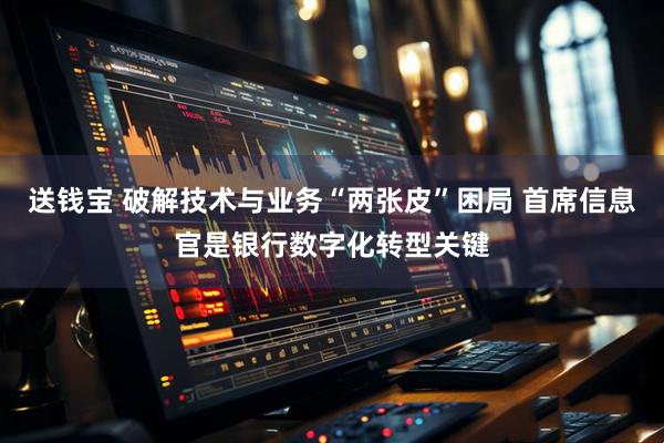 送钱宝 破解技术与业务“两张皮”困局 首席信息官是银行数字化转型关键