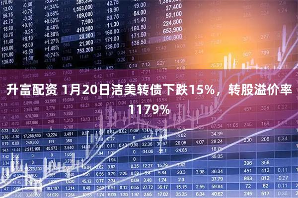 升富配资 1月20日洁美转债下跌15%，转股溢价率1179%