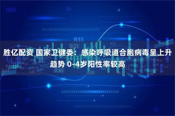 胜亿配资 国家卫健委：感染呼吸道合胞病毒呈上升趋势 0-4岁阳性率较高