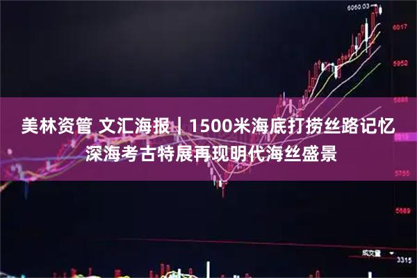 美林资管 文汇海报｜1500米海底打捞丝路记忆 深海考古特展再现明代海丝盛景
