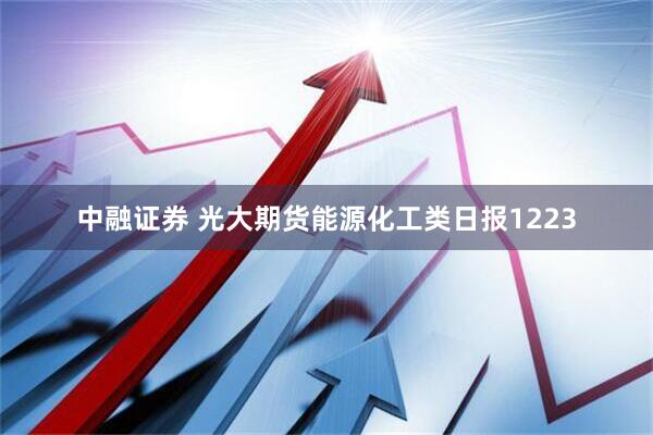 中融证券 光大期货能源化工类日报1223
