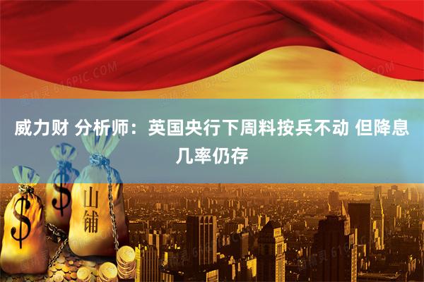 威力财 分析师：英国央行下周料按兵不动 但降息几率仍存