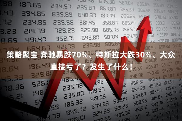 策略聚宝 奔驰暴跌70%、特斯拉大跌30%、大众直接亏了？发生了什么！